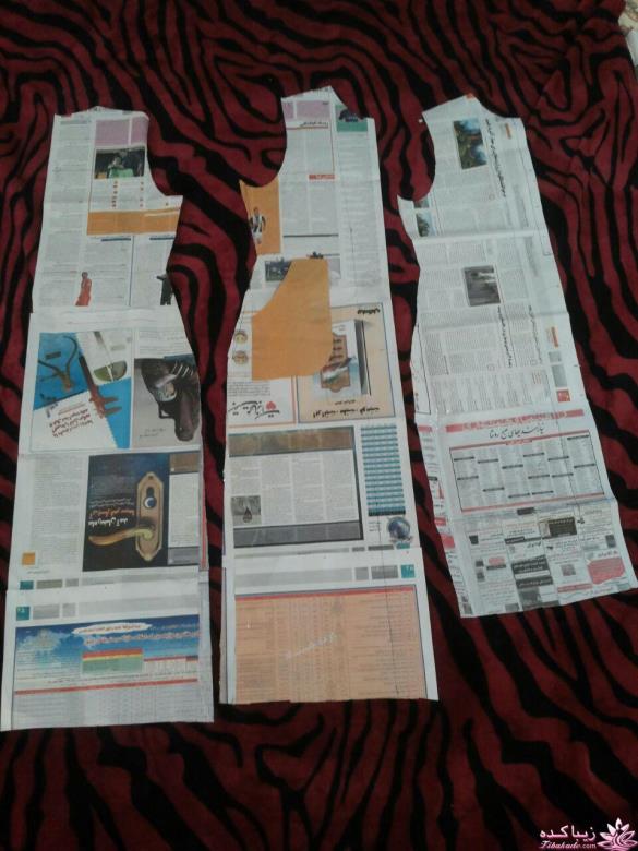 آموزش دوخت مانتو